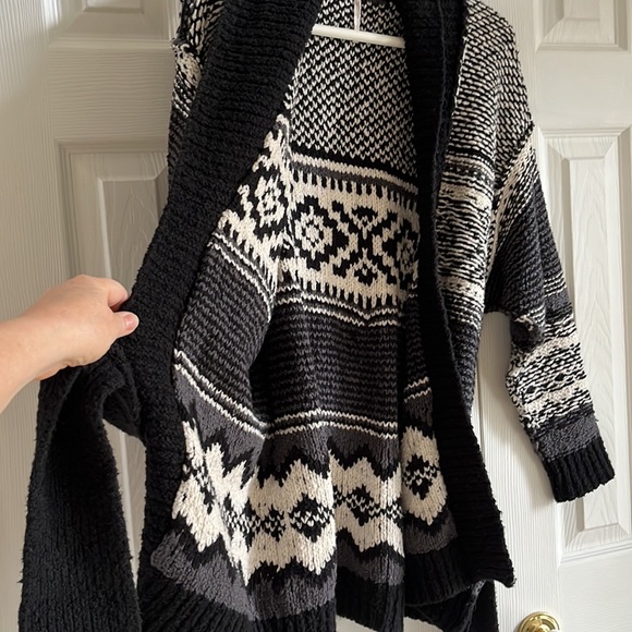 Free People Cozy Cabin Cardigan wrap style w belt Size XS Excellent Condition - Picture 10 of 16